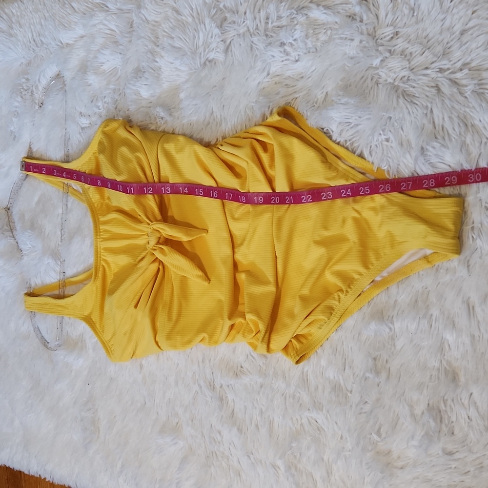 Pinkblush Solid Ribbed One-piece Maternity Swimsuit. - Picture 11 of 13